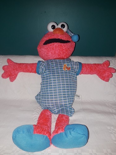 2006 pajama elmo - pajama, plush